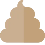 Poop SVG Icon
